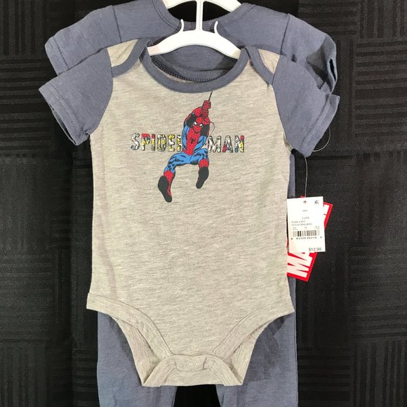 Baby Boys' Disney 2pc Avengers Rompers Onesies Set - Picture 2 of 5